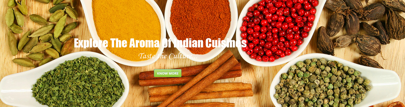 Explore The Aroma Of Indian Cuisines